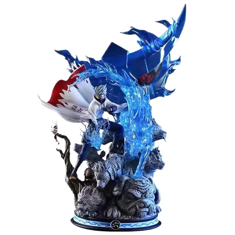 23cm Pvc Naruto Gk Anime Action Figure Hatake Kakashi Toy Figure Statue Ornament Collection Model Decora Figurine Christmas Gift