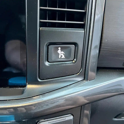 2 PCS Road Head Car Vinyl Decals For Blank Car Buttons, Funny Car Accessories Stickers for Men