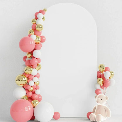 Solid Colours Arch Backdrops Cover Wedding Party Photography Backdrops Photo Kids Birthday Party Table Cover Decoration