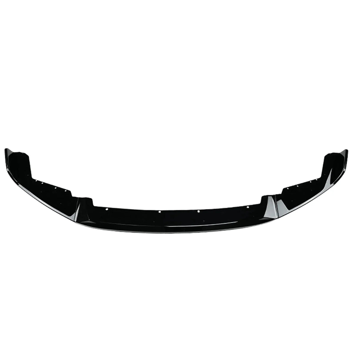 Car Front Bumper Spoiler Lip Splitter Trim Exterior Accessores Carbon Fiber Style Glossy Black CS Style For BMW F87 M2 2016-2021