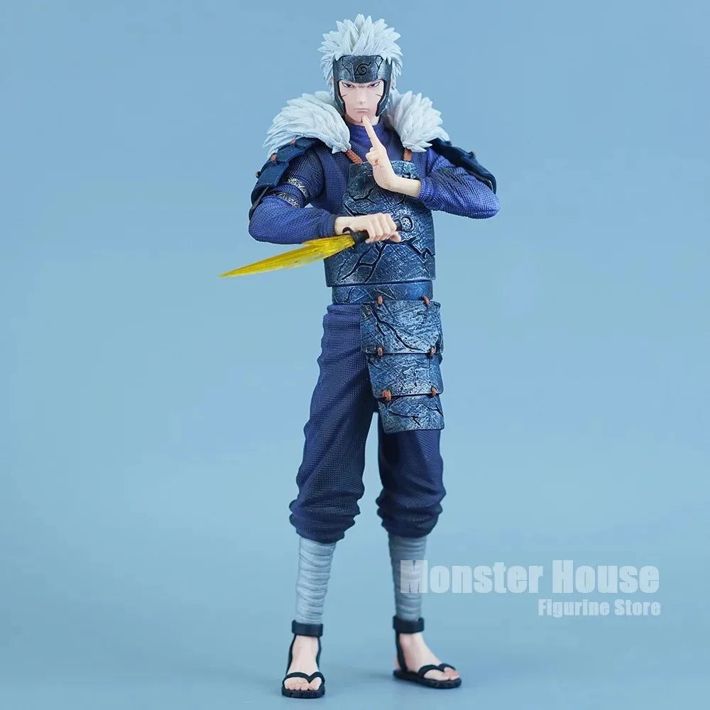 31cm/12.2in Anime Figure Senju Tobirama Action Figures Pvc Statue Desktop Ornamen Collection Model Toys Gifts