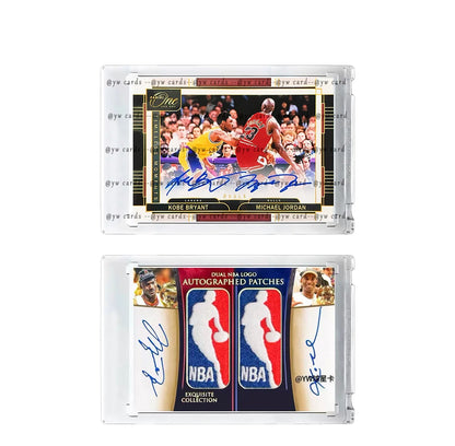 DIY Custom NBA Basketball Autograph Refractor Jersey Patch Cards Stephen Curry LeBron James Kevin Durant Fan Collectible Gift