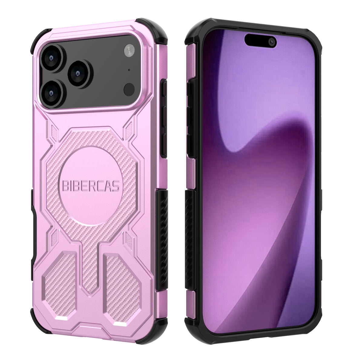 Military Armor Phone Case For iPhone 17 16 15 14 13 18 Pro Max Air 17E 16E Magnetic Wireless Charging Anti-Drop Protective Cover