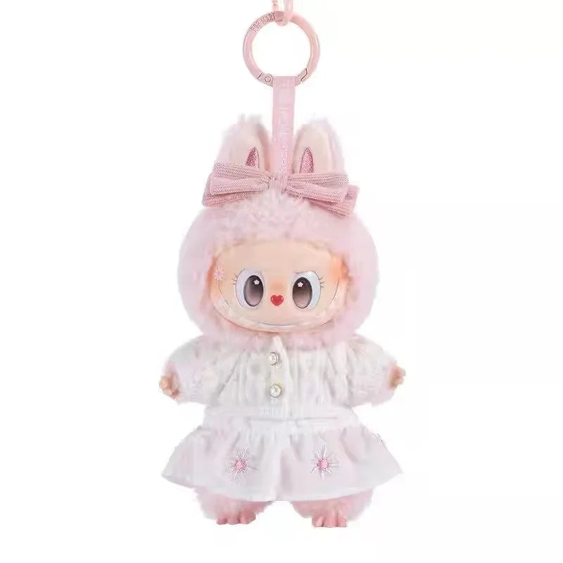 In Stock POPMART Original The Monster Labubu Mokoko Angel Crying Again Blind Box Doll Toys Original Labubu V1 V2 Toys Gifts