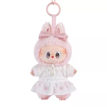 In Stock POPMART Original The Monster Labubu Mokoko Angel Crying Again Blind Box Doll Toys Original Labubu V1 V2 Toys Gifts