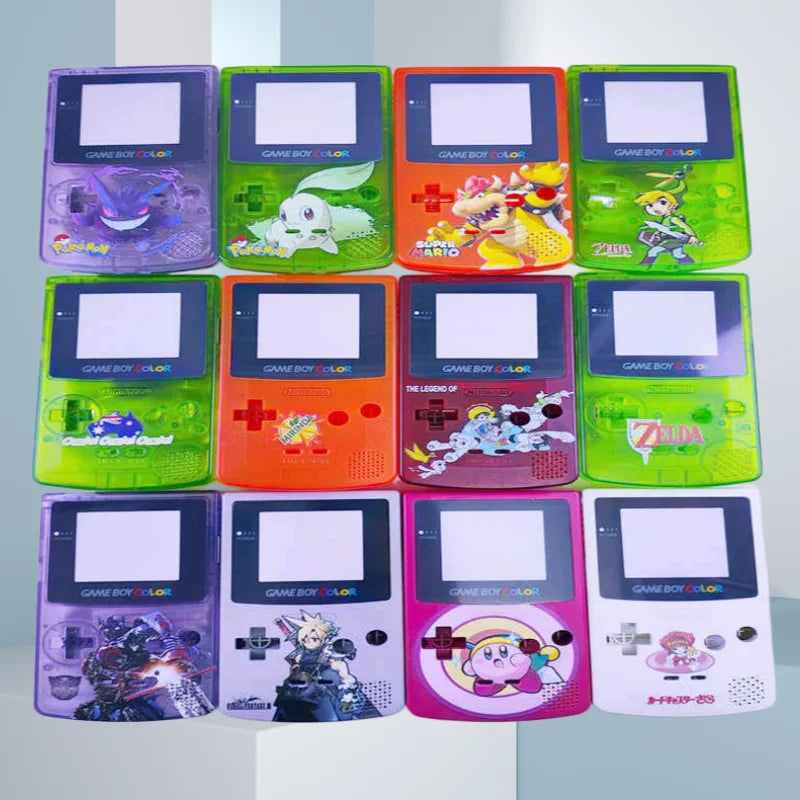 Gameboy Color Shell Gbc Shells Pok É Mon Theme Limited Edition Replacement Shells Game Periphery Accessories Boy Holiday Gifts