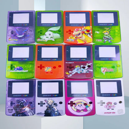 Gameboy Color Shell Gbc Shells Pok É Mon Theme Limited Edition Replacement Shells Game Periphery Accessories Boy Holiday Gifts