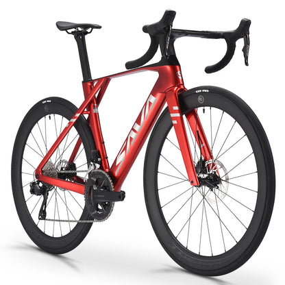 SAVA SLR8 Full Carbon Fiber E-Shift Road Bike with SHIMAN0 ULTEGRA 8170 Di2 Kit Cyclocross Road Bike Racer