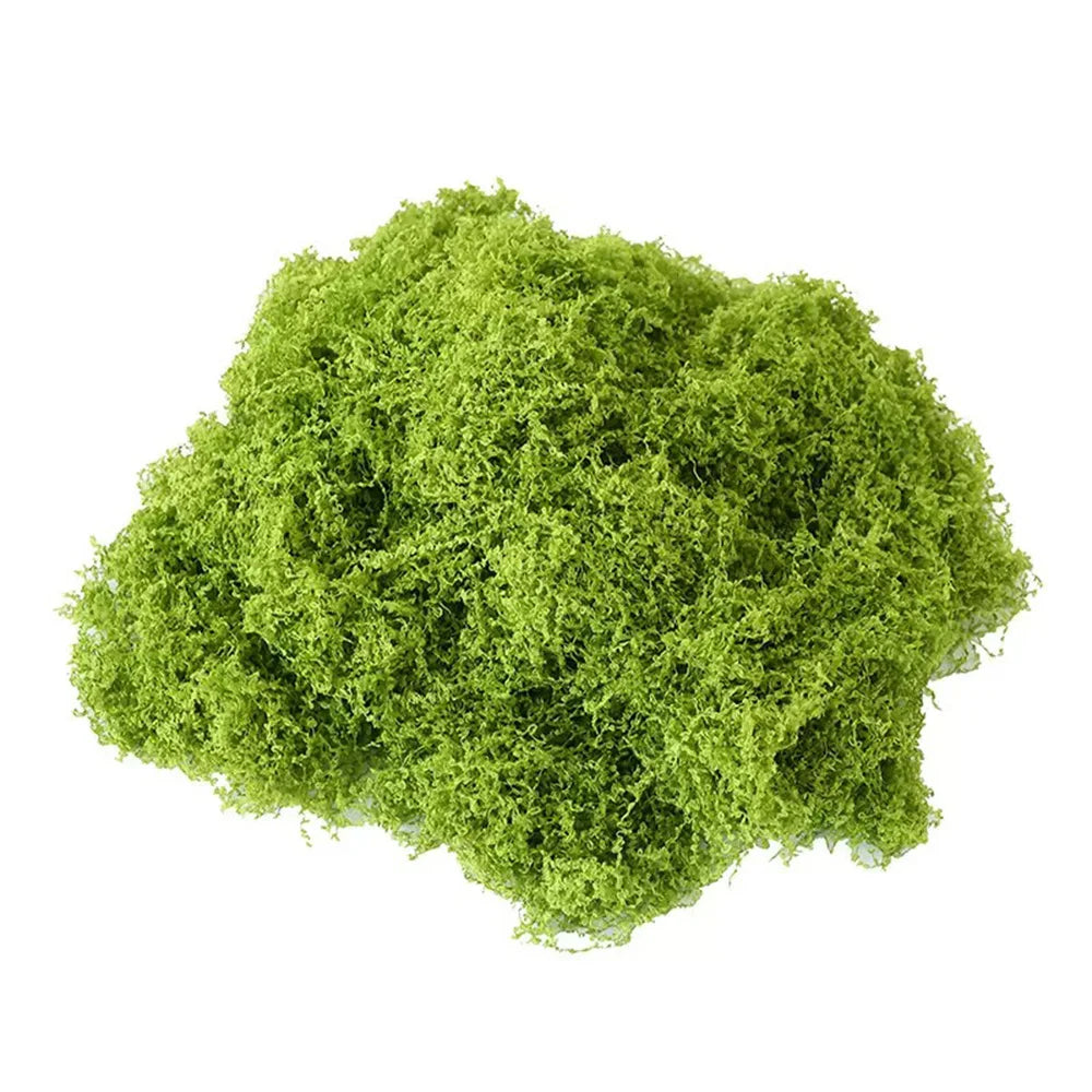 500/30G Artificial Green Plants Eternal Life Moss Mini Landscape Fake Grass DIY Crafts Grass Garden Home Room Potting Decoration