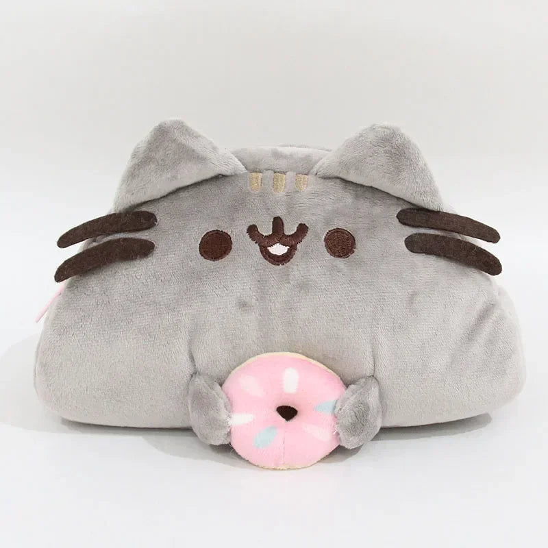 Pusheen Kawaii Plush Toy Donut Unicorn Room Decoration Anime Potato Chip Ice Cream Pizza Cake Cat Stuffed Animal Dolls Gift
