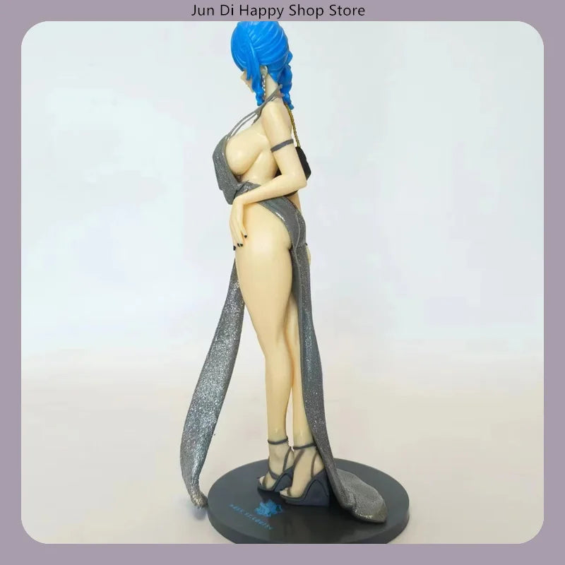 26cm Azur Lane St. Louis Evening Dress Standing Pose Anime Figure Model Statue Collection Desktop Decoration Ornament Toy Gift F