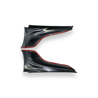 Rear Carbon Fiber for GR YARIS GXPA16 TMS Type Side Skirt Attachment (Kouki Model) Automotive Side Skirt Trim Body Kit