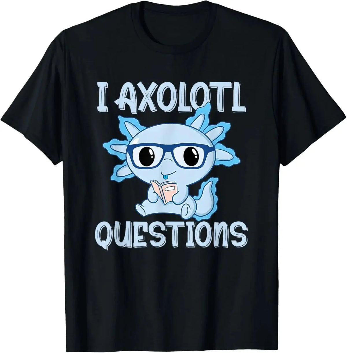 I AXOLOTL QUESTIONGS Children Boy Girl T shirt 2026 New Summer Short Sleeve T-Shirt Cute Style kidS casual SPORTS Tops
