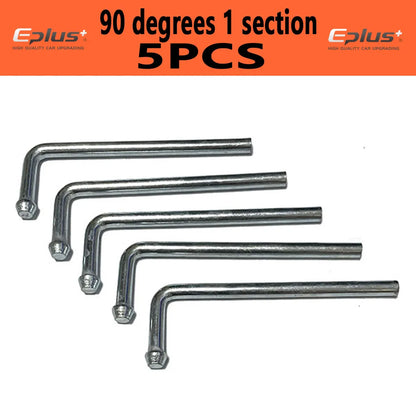 Universal Car parts exhaust pipe fastener steel hook muffler hanging hook 0 45 90 degrees Exhaust Muffler Support