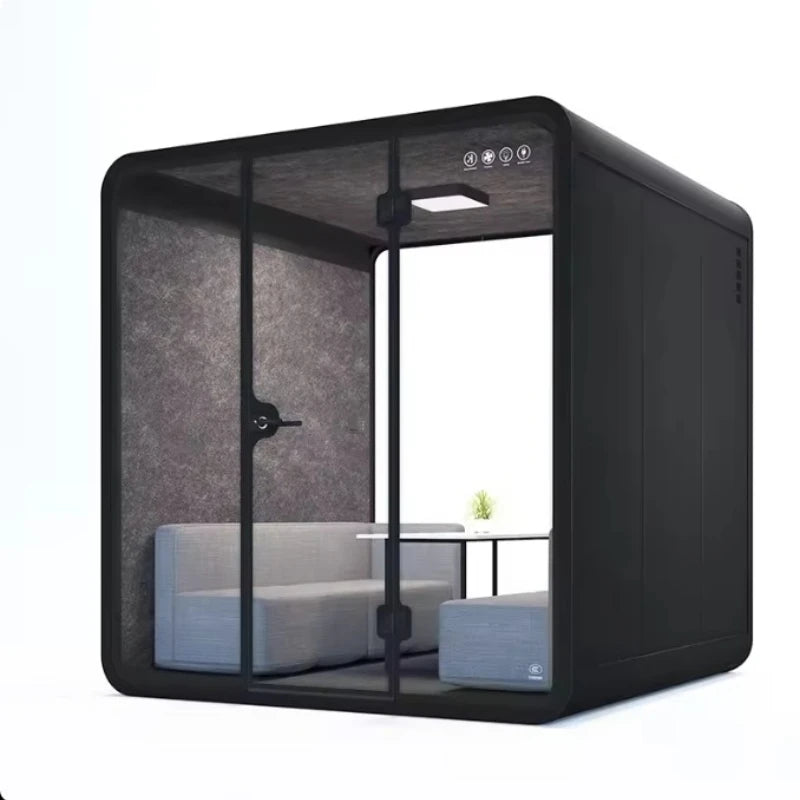 Sound Insulation Cabin Portable Quiet Work Pod For Home Office Remote Work Online Exam Voice Recording Practice