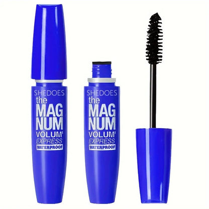 1pc  Black Mascara Thickening, Lengthening, Curling, Waterproof Liquid Fiber Mascara
