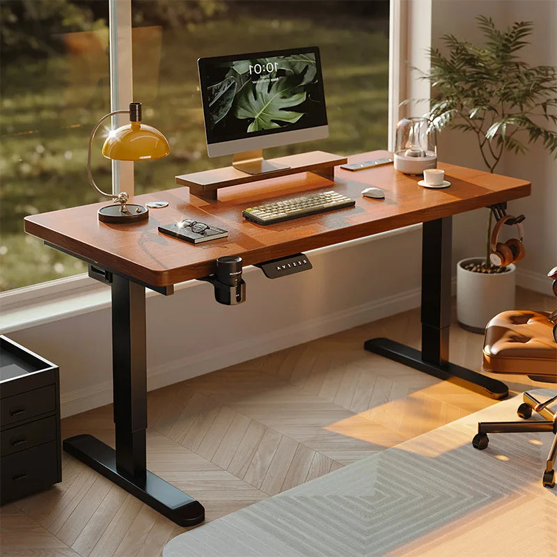 Electric Height-Adjustable Standing Desk Computer Desk for Gaming and Office Use Home Study Desk E-sports Table Workbench Tables