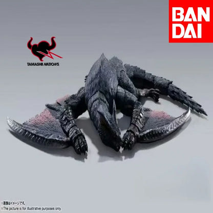 Bandai Original In Stock SHMonsterArts Monster Hunter Nargacuga First Time Bonus Figure Garage Model Doll Brand New Boxed Gift