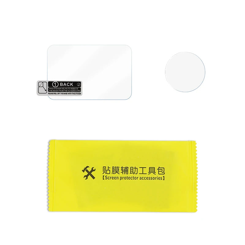 Tempered Glass LCD Display Screen Protector+TPU Soft Lens Film Cover For Insta 360 GO 3S Action Camera GO3S Case Accessories