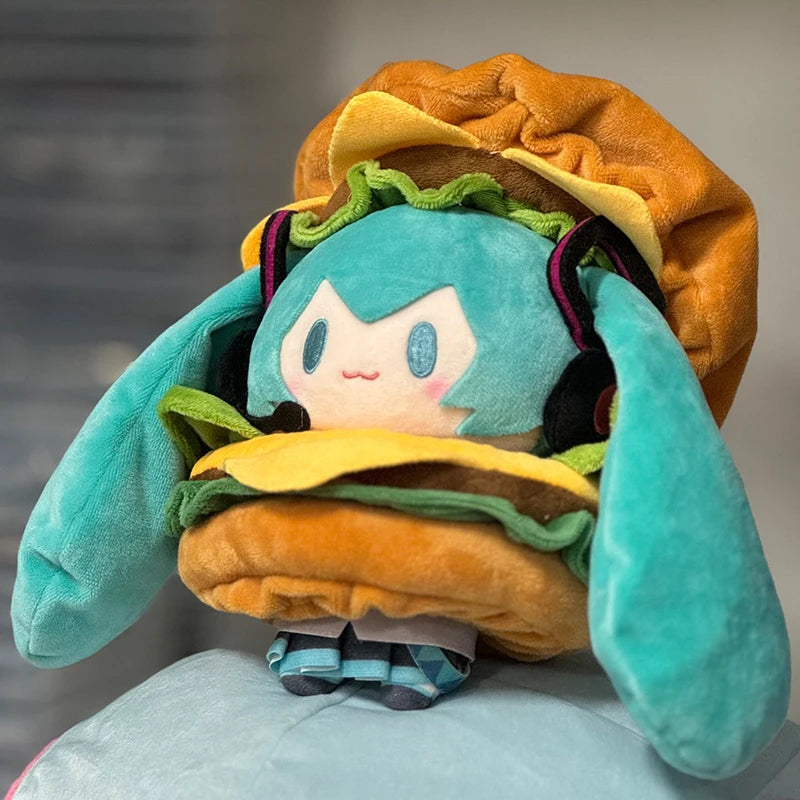 15cm Hatsune Miku Kawaii Q Version Figure Doll Anime Peripheral Keychain Bag Pendant Toy Collection Model Ornament Toys Gifts