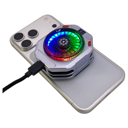 TH28 Pro Semiconductor Phone Cooler 35W Powerful Cooling Smart Temperature Control 5 Adjustable Modes RGB Lights Extreme Cooling