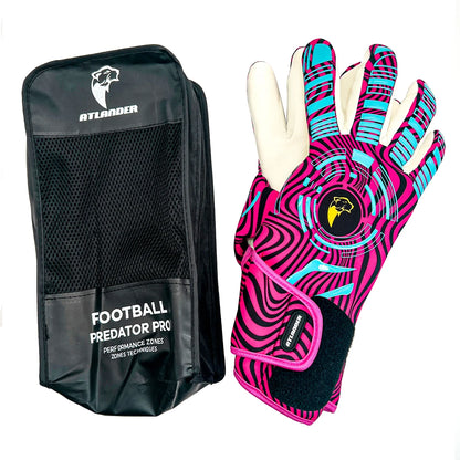 Adults Children Football Goalkeeper Gloves Latex Wear-resistant Sports Gloves Professional Match Anti-slip Soccer Goalie Gloves