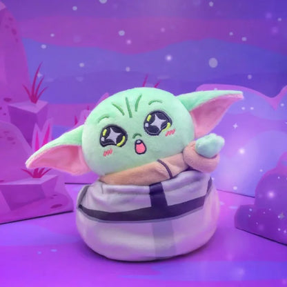 Hot Toys Star Wars Grogu Cosbi Plush Keychain Collection Blind Box Plush Pendant Decoration Doll Toy Boy's Birthday Gift