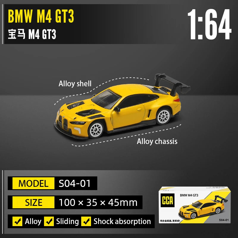 CCA 1:64 Porsche 911 GT2 RS BMW X5M Audi, Ford, Nissan Collection Full body Alloy Manufacturing Die Casting Car Model Toy Car
