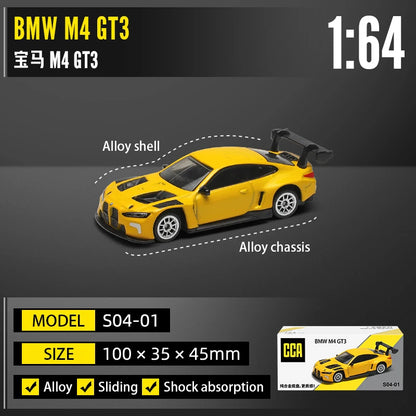CCA 1:64 Porsche 911 GT2 RS BMW X5M Audi, Ford, Nissan Collection Full body Alloy Manufacturing Die Casting Car Model Toy Car