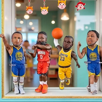 Basketball superstar James Curry Harden figure model statue ornament doll boy gift