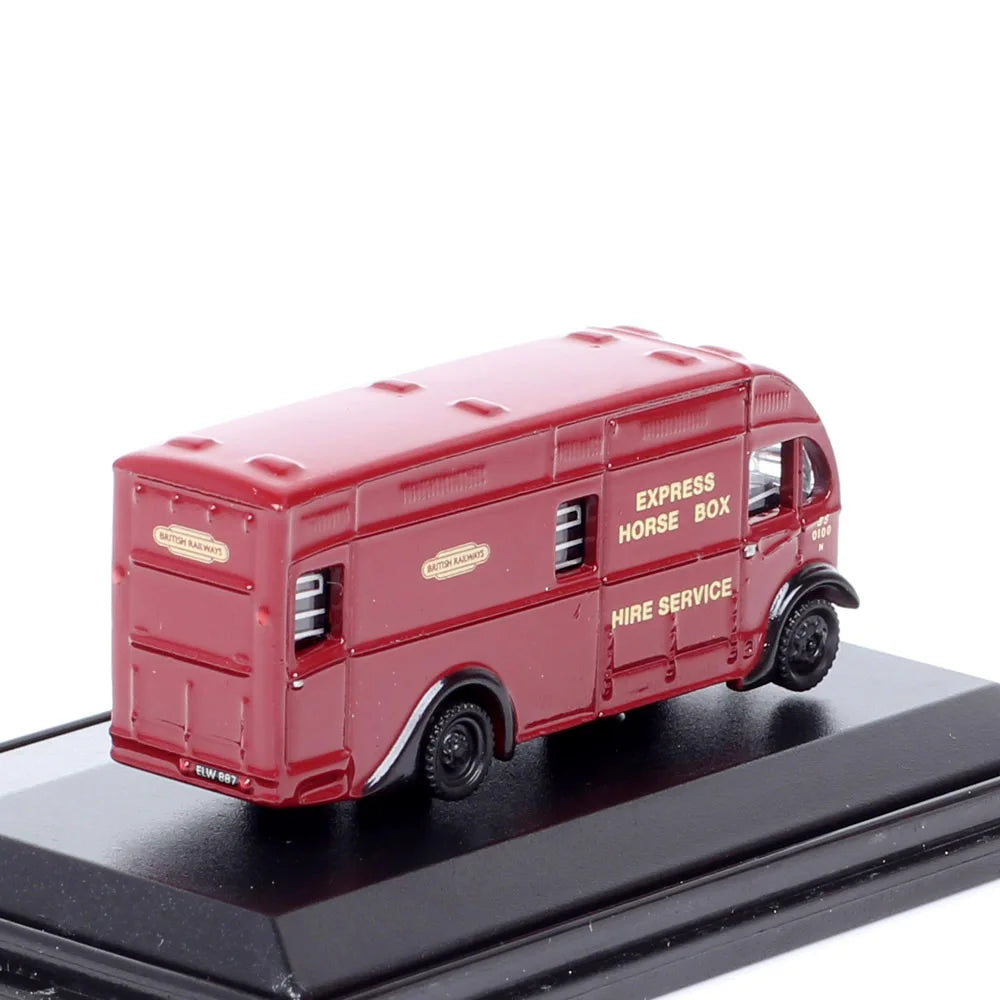 Oxford 1/148 Mini Scale N Gauge UK Albion Horsebox Express Truck Van British Rail NAH001 Diecast Car Model Toy Vehicles Souvenir