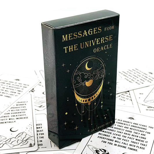 NEW Messages From The Universe Oracle A 54 Cards Deck,English Version Of Fate Divination Card Game,Family Party Games