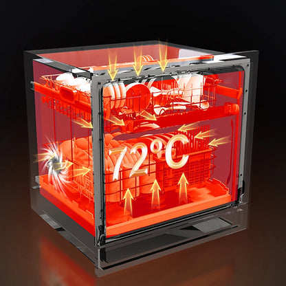 Kitchen Built in Dishwasher Machine Automatic Drawer Smart Dish Washer Dishwashers  for Home