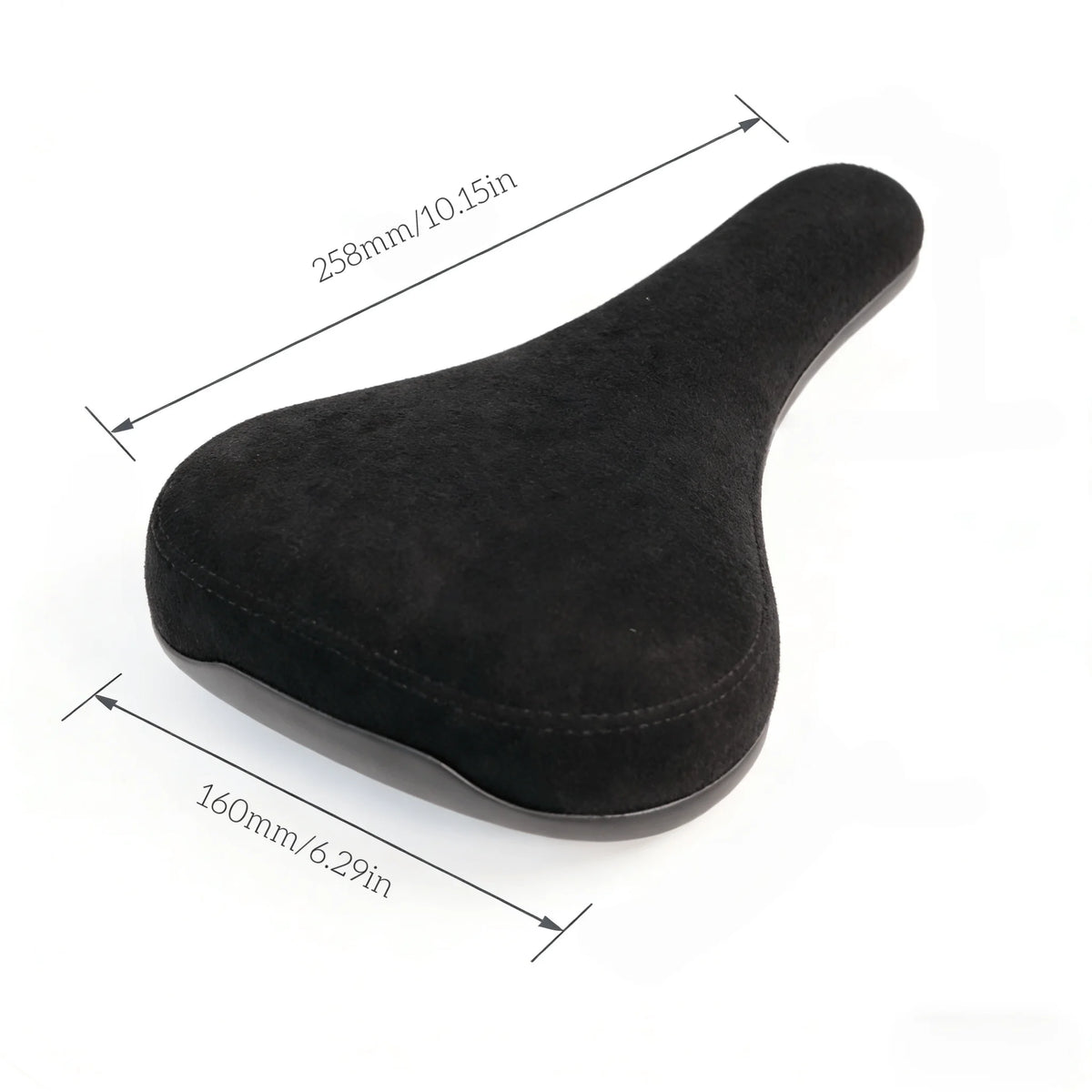 BMX Saddles Dirt Jump Bike Seat Freestyle Racing Cruiser BMX Bike Saddle Fiber Cloth Ultralight Soft Comfortable Bicycle Saddle