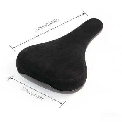 BMX Saddles Dirt Jump Bike Seat Freestyle Racing Cruiser BMX Bike Saddle Fiber Cloth Ultralight Soft Comfortable Bicycle Saddle
