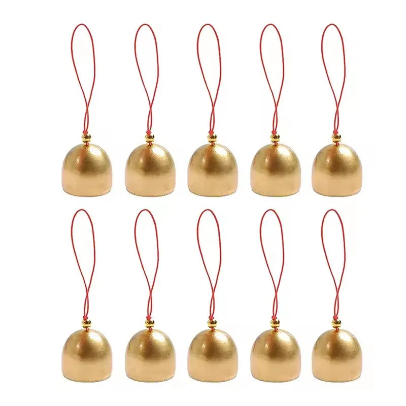 10/5Pcs DIY Brass Mini Bell Christma Metal Bell Decoration Pendant Door Bell Diy Craft Wind Chime Brass Bell Decoration Access