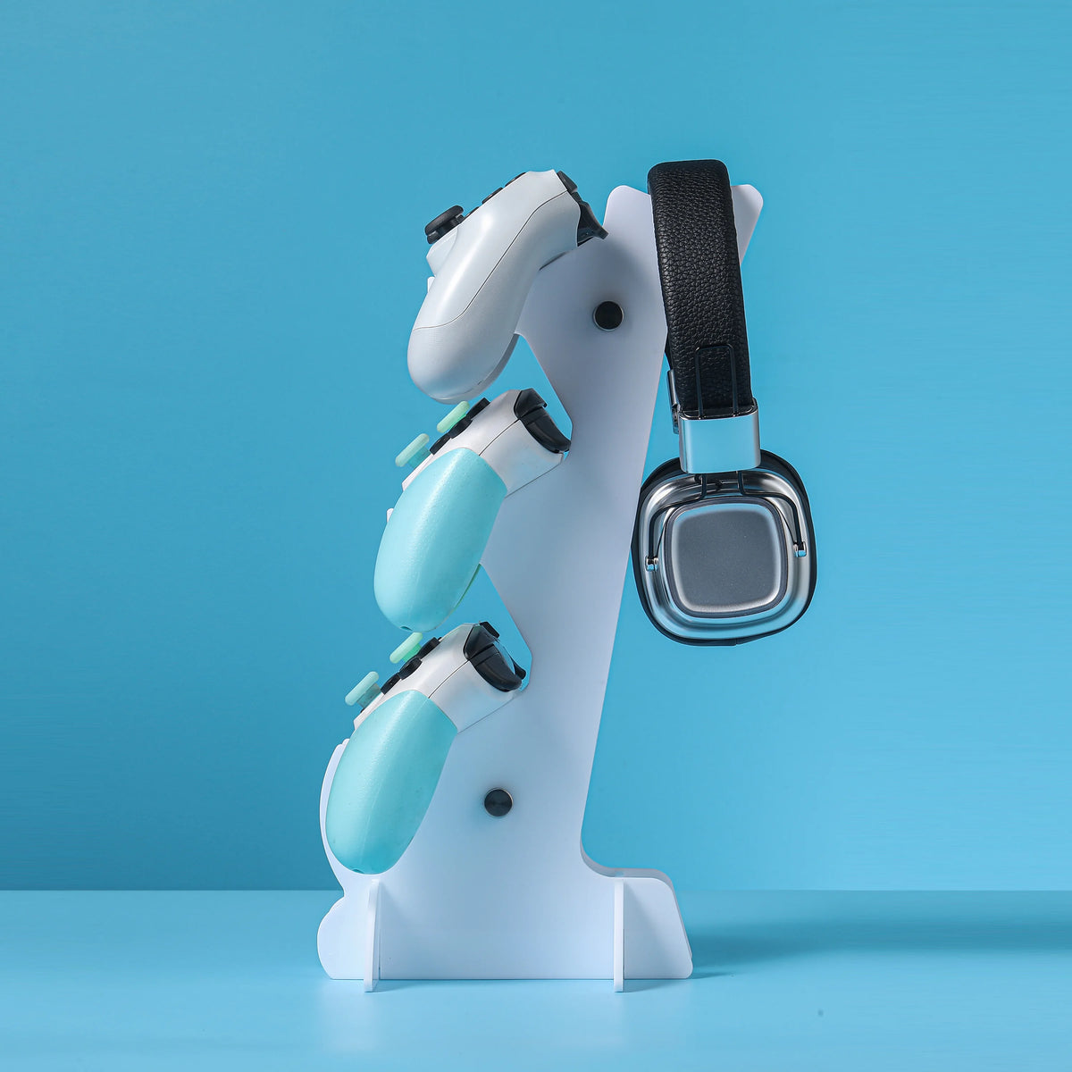 Suitable for PS5/PS4/Xbox/Switch universal controller/headphone three-layer stand