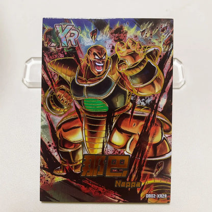 Anime Dragon Ball XR SAR SGK DSP HCR JR Cards Son Goku Piccolo Broli Burdock Android 18 Bulma Tien Shinhan Collectible Cards