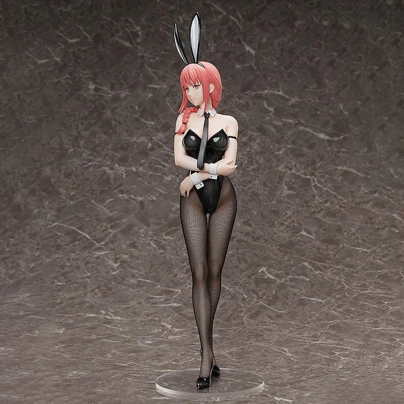 Chainsaw Man Power Bunny Girl Anime Figure Makima Action Figure Hayakawa Aki/Higashiyama Kobeni/Denji/Reze Figure Model Doll Toy