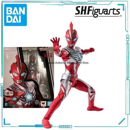 BANDAI Genuine S.H.Figuarts Series ULTRAMAN OMEGA and REKINESS, THE METEOKAIJU Finished Product Movable Model  Exquisite Toys