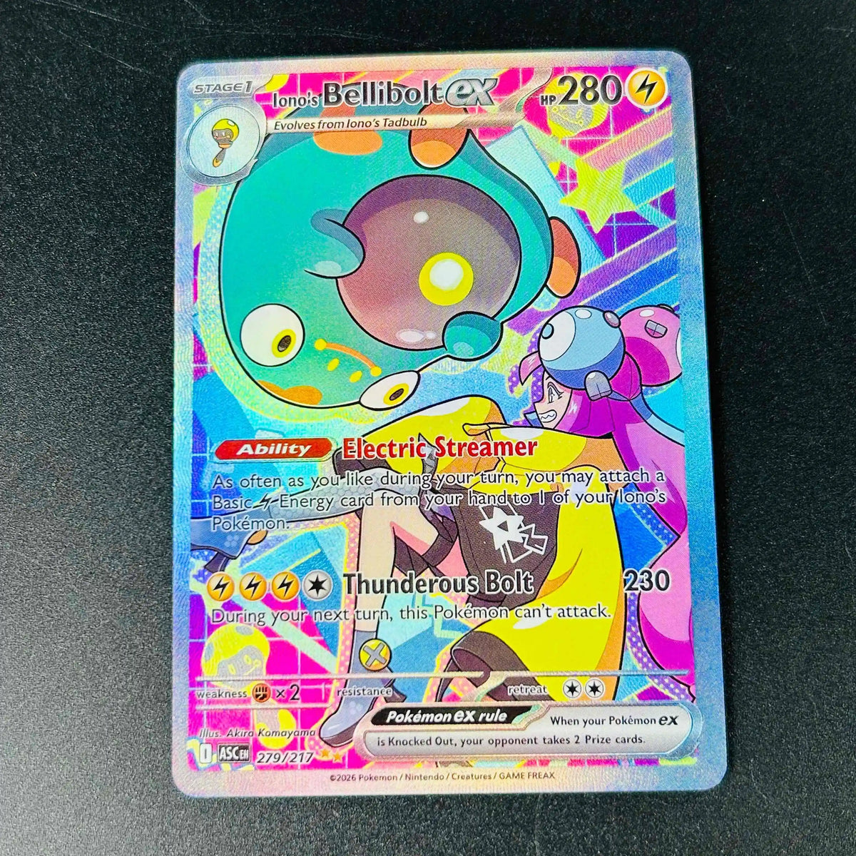Mega Dragonite EX 271/217 English Version Collectible Grade DIY Foil Texture Nice Condition Premium Anime Collection Cards