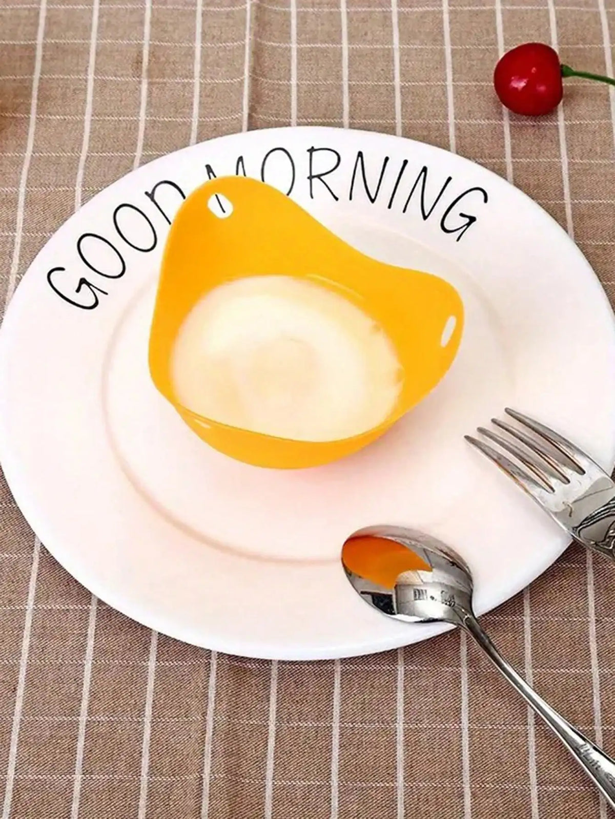 4pcs In Random Colors Egg Boiler Mold Cup, Silicone Egg Poachers, Poached Egg Cups For Microwave Air Fryer Stovetop Egg Cooking
