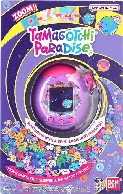 Authentic Bandai Tamagotchi Paradise Joy Park - Emerald Forest Edition Electronic Pet Game Device