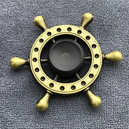 New Bronze Metal Alloy Fidget Spinner R188 Mute Bearing Hand Spinner Fingertip Gyro Stress Relief Toys Gifts