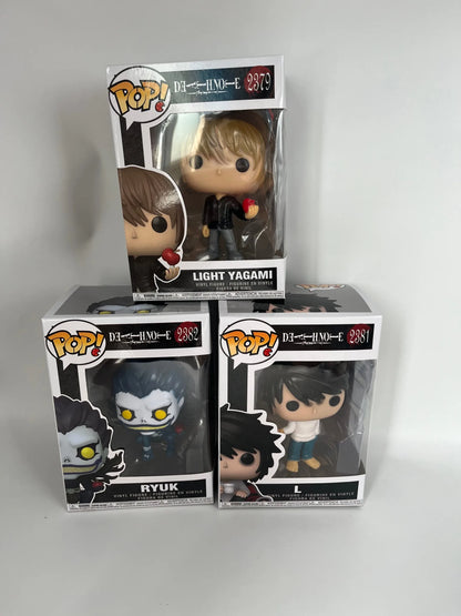2026 Hot Halloween Horror Funko Pop Death Note Ryuk  Anime Vinyl Figure Spooky Halloween Decoration Collectible Toy Gift