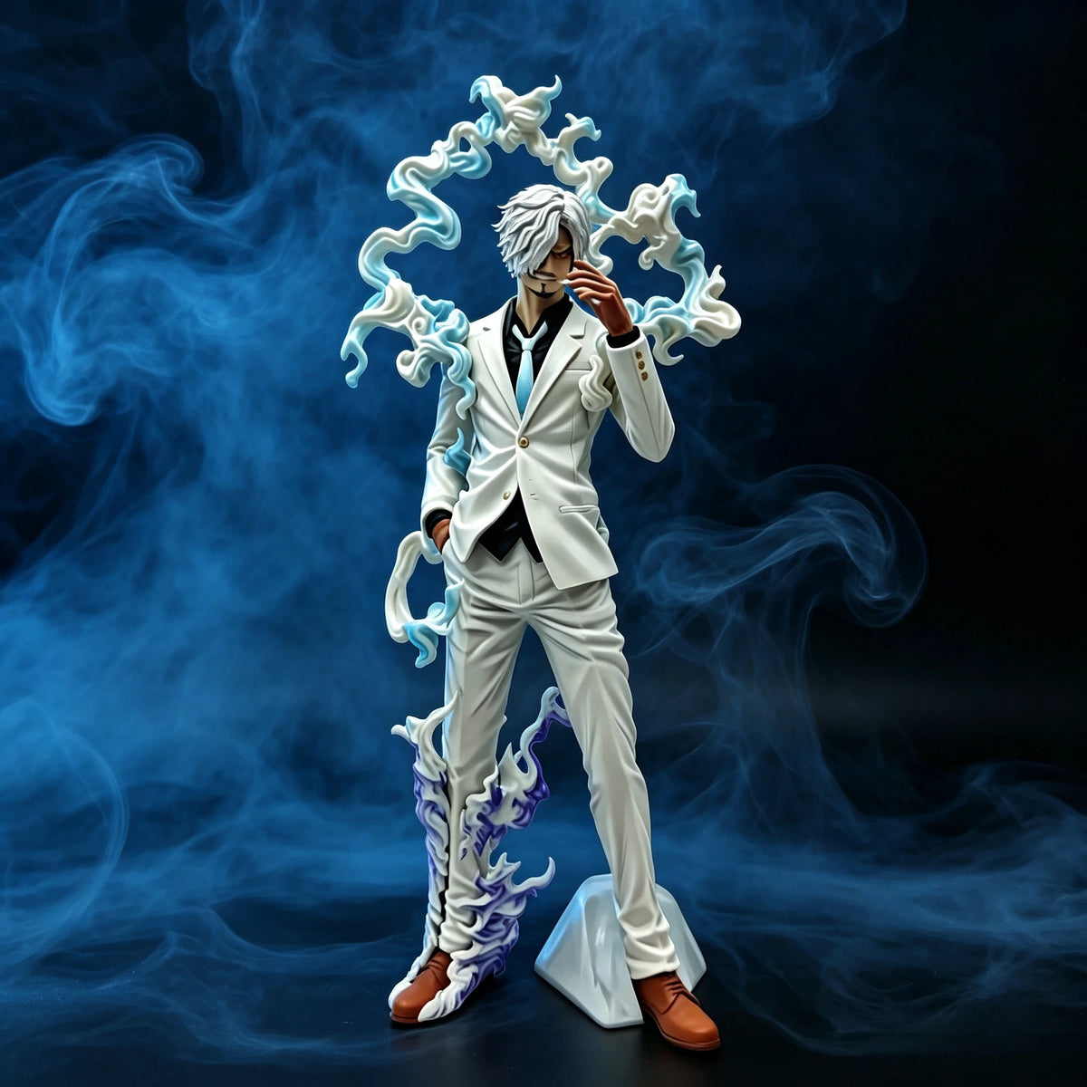 One Piece Nika Sanji Action Figures Nika 28cm Anime Figure Statue with Stand PVC Collectible Model Toy Desktop Ornament Gift
