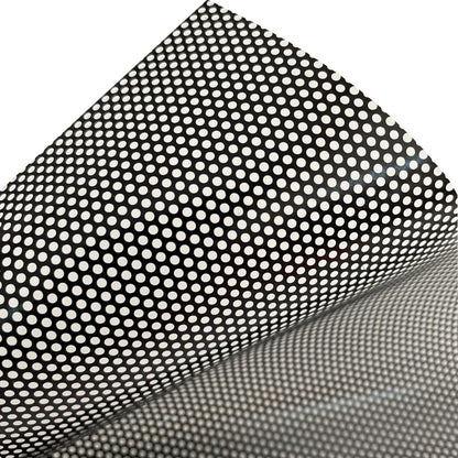 One-Way Perforated Black Vinyl Privacy Window Film Adhesive Glass Wrap Roll