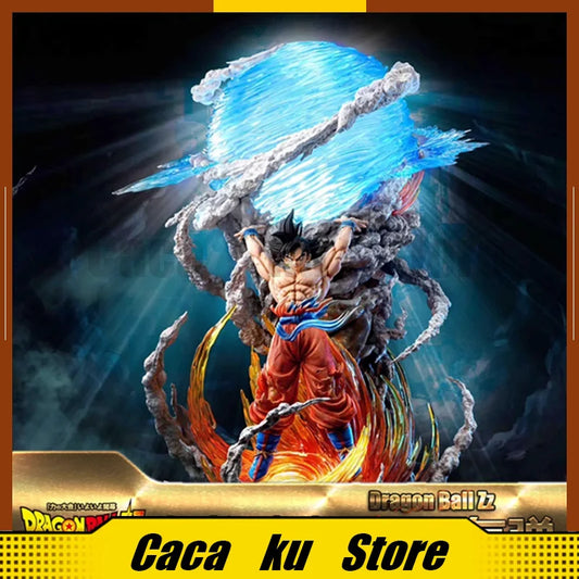 2025 23cm Dragon Ball Anime Figure Son Goku Super Genki Luminous Figures Dbz Gk Figurine Pvc Statue Model Collectible Gifts