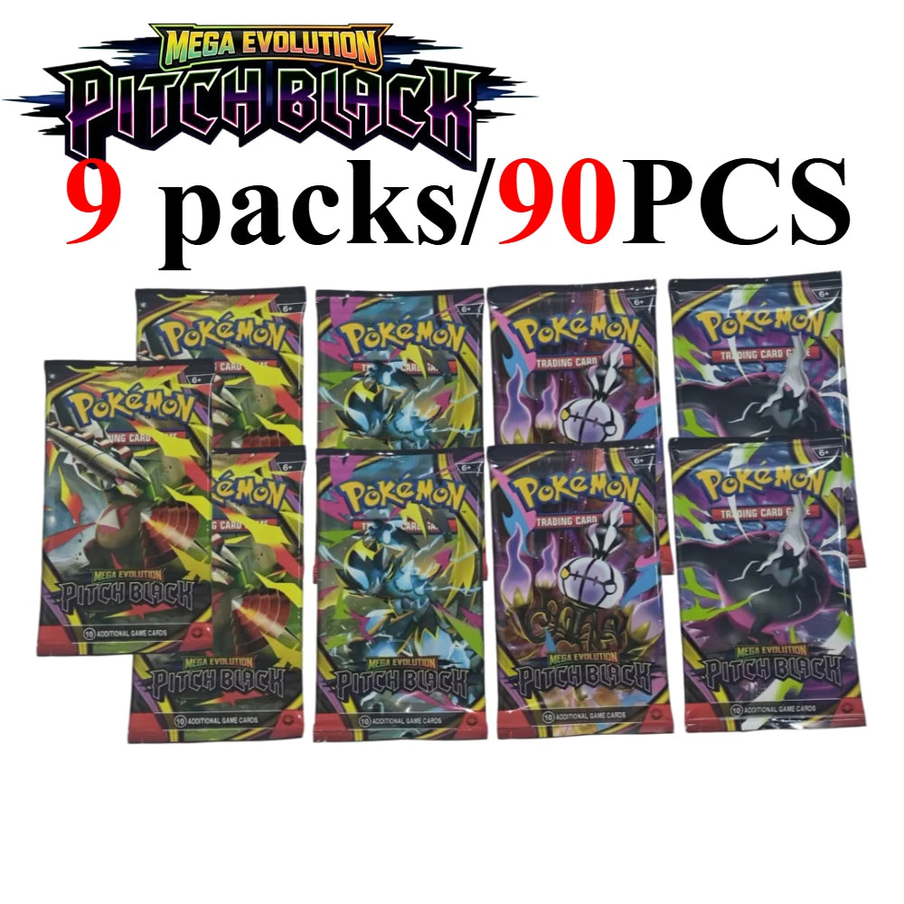 USA English Pokémon Card MEGA EVOLUTION Ascended Heroes Phantasmal Flames English Booster Battle Card Trading Game Card Gift Toy