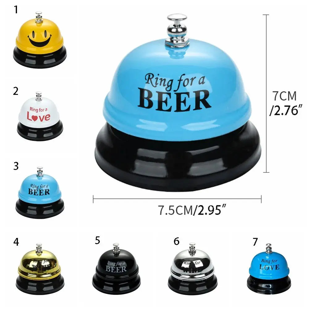 Practical Restaurant Timer Hotel Counter Desk Bell Ring Bar Service Call Bell Home Decorations For Home Bar